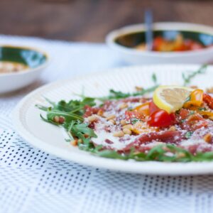 Carpaccio all’Anice verde di Castignano