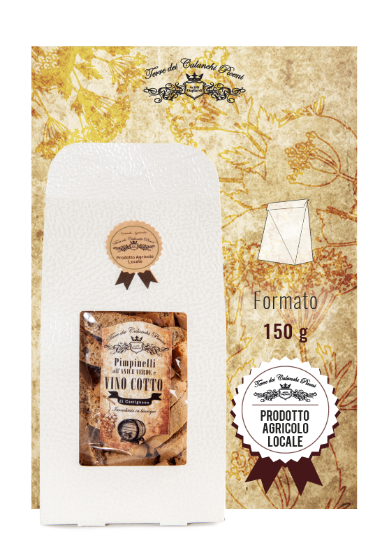 Dettagli Pimpinelli Vino cotto e Anice 150 g - Terre dei Calanchi Piceni - Castignano