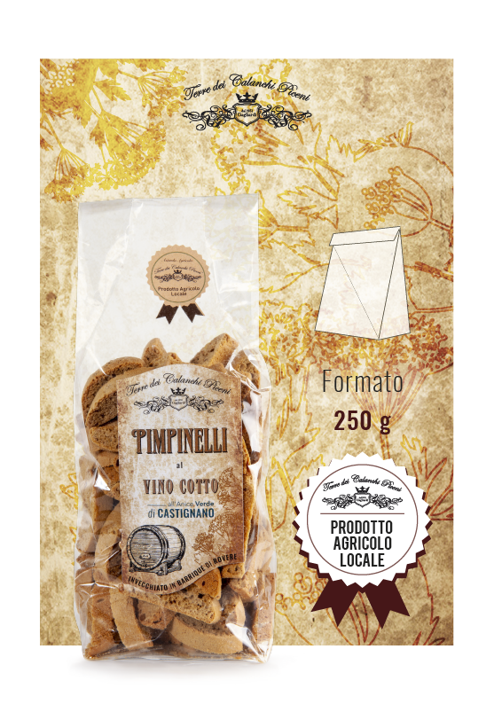 Dettagli Pimpinelli Vino cotto e Anice verde 250 g - Terre dei Calanchi Piceni - Castignano